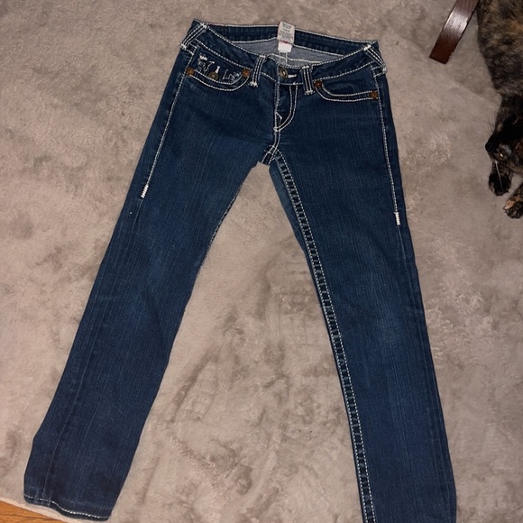 True Religion Julie Big T Straight Leg Jeans - Picture 8 of 8